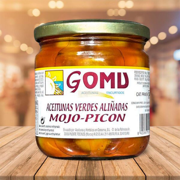 Aceitunas Mojo Picón "Gomu" Gazpachadas