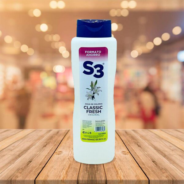 Colonia "S3" Classic 600+150ml