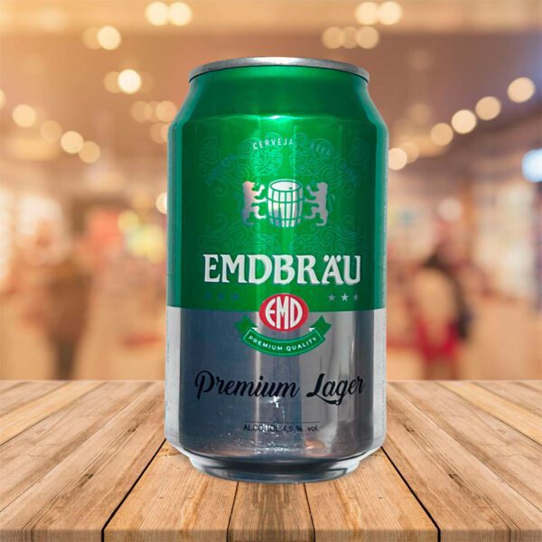 Cerveza "Emdbrau" 33 Cl Lata Caja 12 Unid