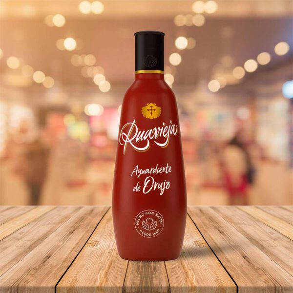 Licor Orujo Aguardiente "Ruavieja" 70 Cl