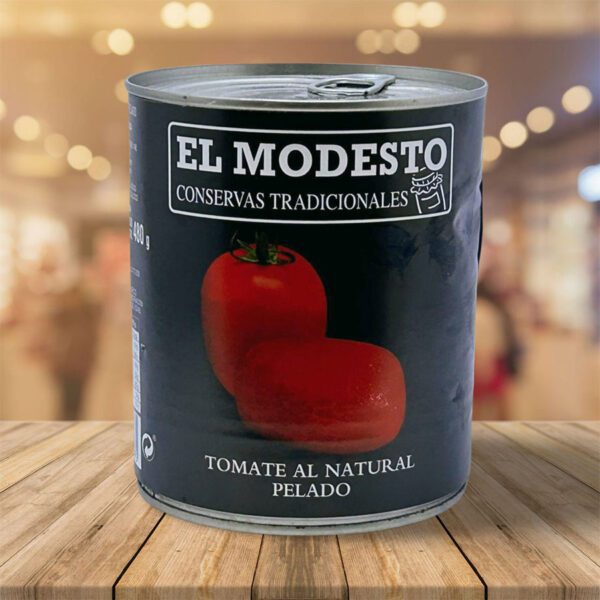 Tomate al Natural Pelado "El Modesto" 1KG