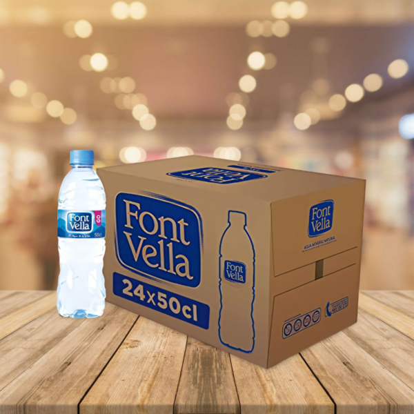 Agua "Font Vella" 50 Cl Pet Pack 24 Unid