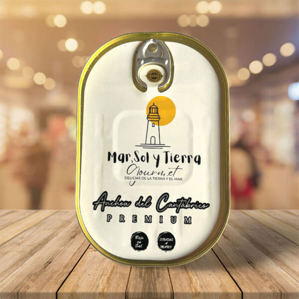 Anchoa de Cantábrico Premium "Mar, Sol y Tierra Gourmet" 10 Filetes