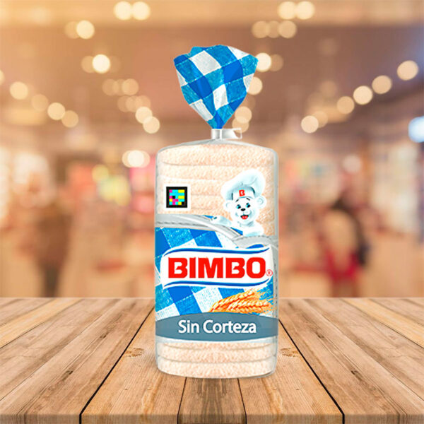 Pan de Molde "Bimbo" Sin Corteza