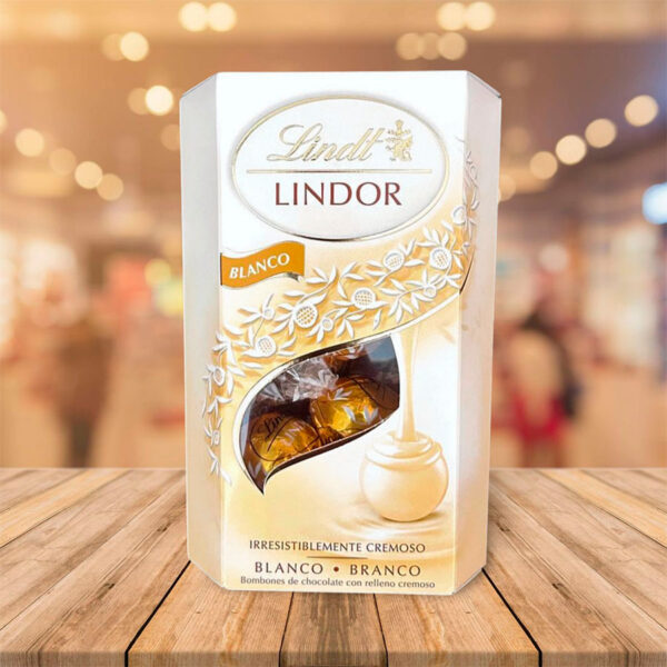 Bombones Chocolate Blanco "Lindt" Lindor 200 Gr