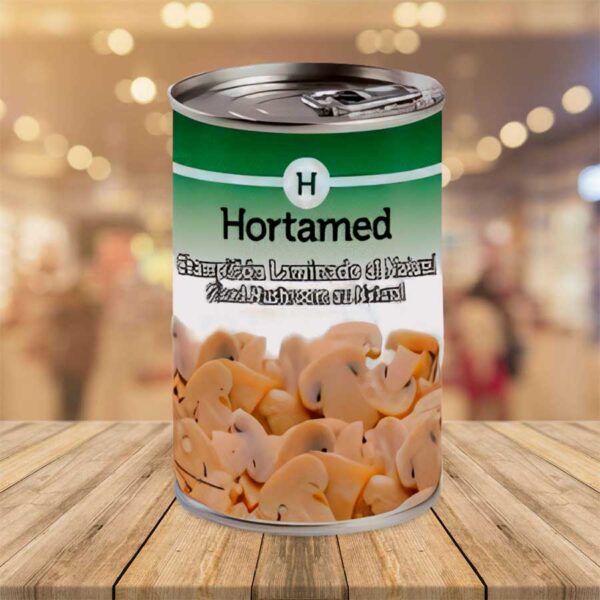 Champiñón Laminado "Hortamed" 185 Gr