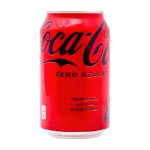 Refresco "Coca Cola" Zero 33 Cl Lata Caja 24 Unid