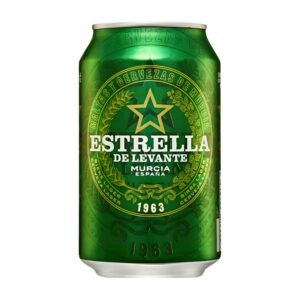 Cerveza "Estrella Levante" 33 Cl Lata Caja 24 Unid