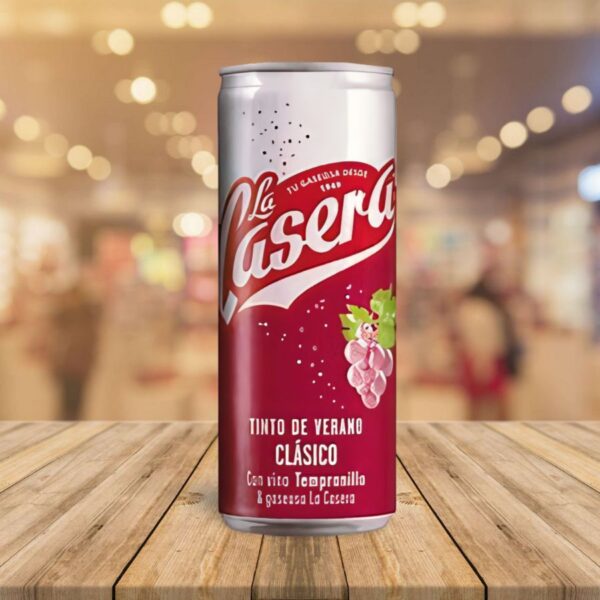 Tinto de Verano "La Casera" Clásico Bote 33 Cl Pack de 24 Unid