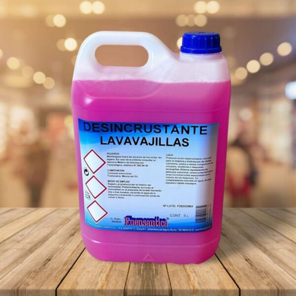 Desincrustante Antical Lavavajillas "Fuensantica" 5 L