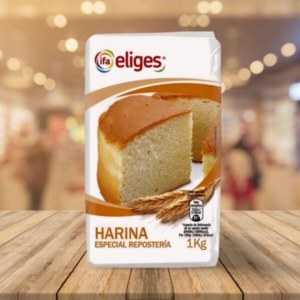 HARINA "ELIGES" TRIGO REPOSTERIA 1KG PACK 10 UNID