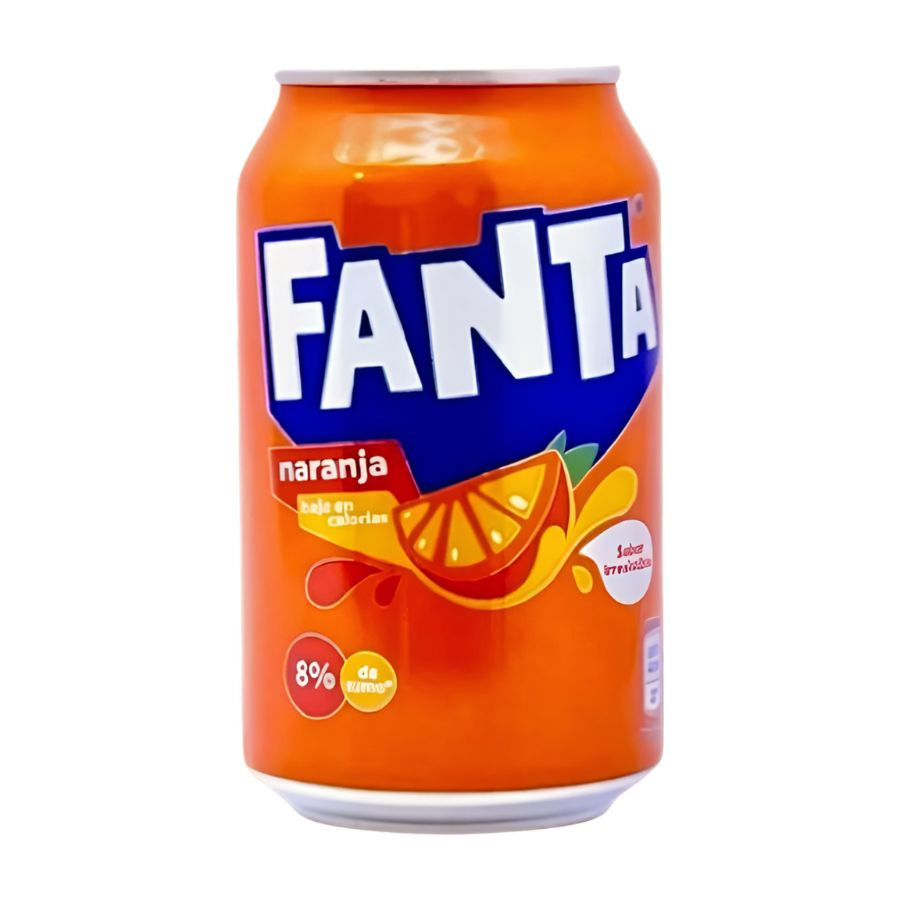 Refresco "Fanta" Naranja 33 Cl Lata Caja 24 Unid