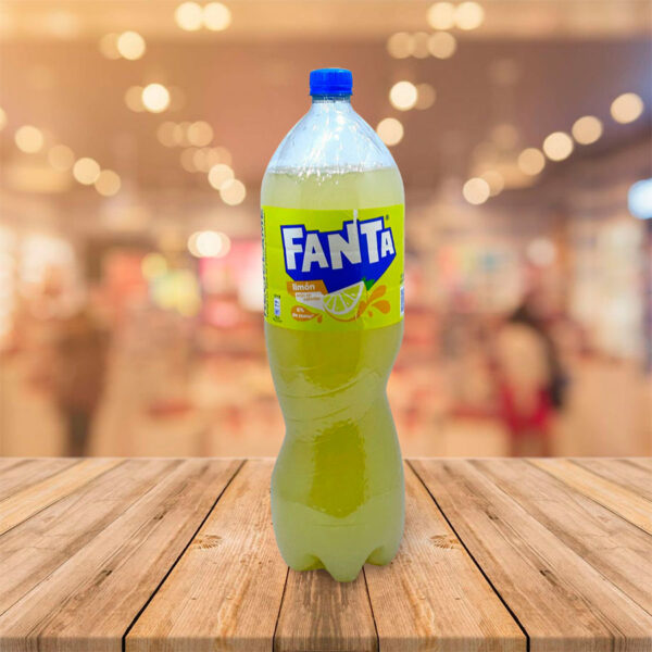 Refresco "Fanta" Limón 2 L Caja 6 Unid