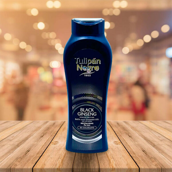 Gel de Ducha "Tulipan" Negro Black Ginseng Men 650Ml