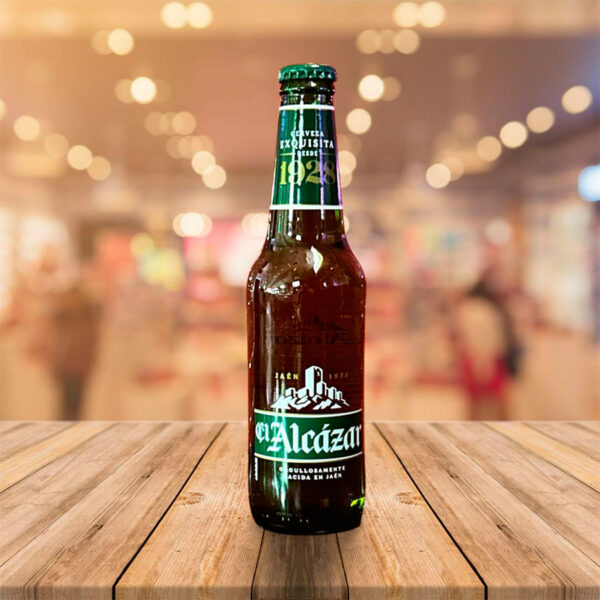 Cerveza "El Alcazar" 33 Cl  Botellín Pack 24 Unid