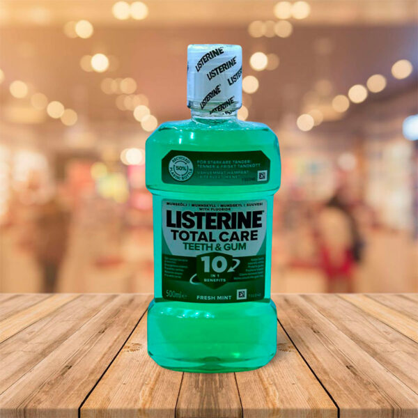 Enjuague Bucal "Listerine" Dientes y Encías De Menta 500 Ml