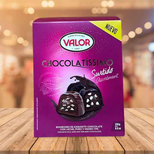 Bombones "Valor" Chocolatissimo Surtido 250 Gr