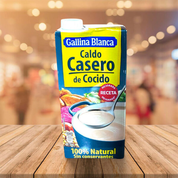 Caldo Casero "Gallina Blanca" Cocido 1 Litro