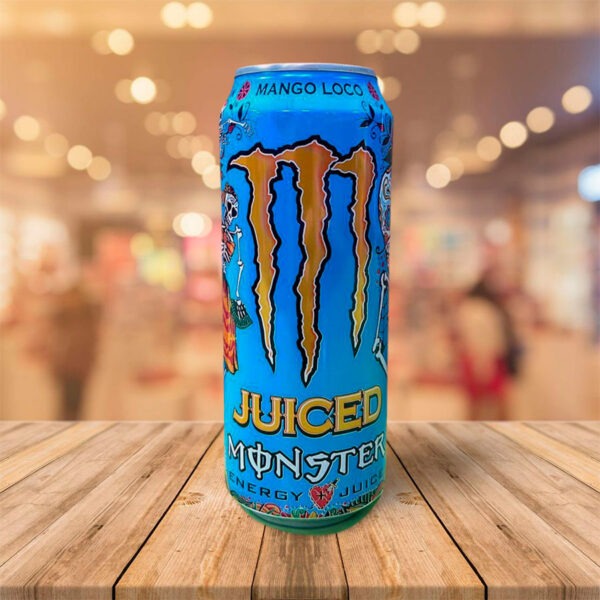 Bebida Energética "Monster" Juiced Mango Loco 500 Ml Pack 24 Unid