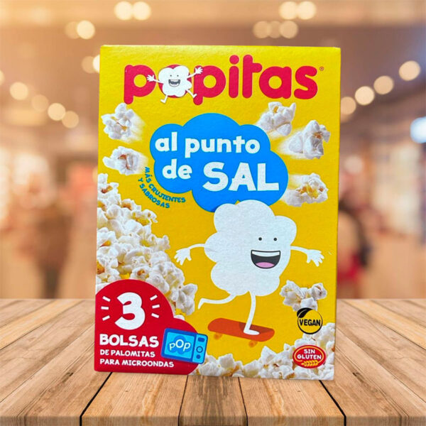 Palomitas "Popitas" Pack 3 Unid