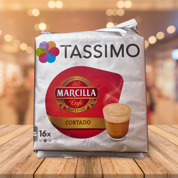 Café "Marcilla" Tassimo Cortado 16 Capsulas