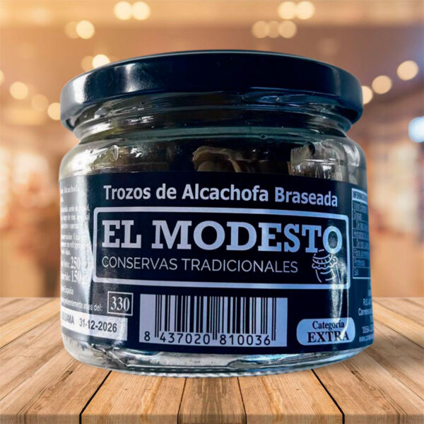 Alcachofa Troceada Braseada  "El Modesto"