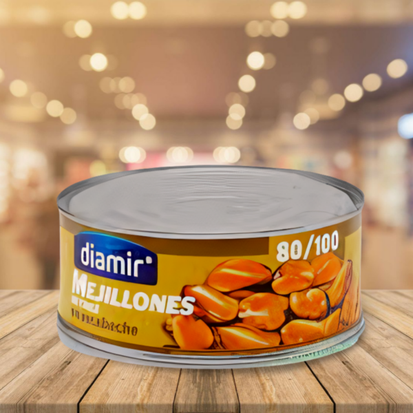 MEJILLONES "DIAMIR" ESCABECHE 80/100 RO-1000