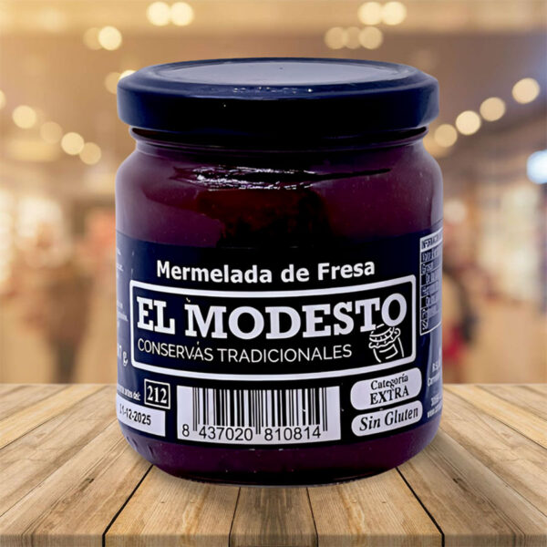 Mermelada de Fresa "El Modesto" 212 gr