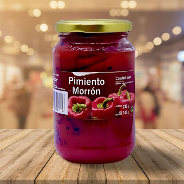 Pimiento Morrón Entero Asado 1/2 kg