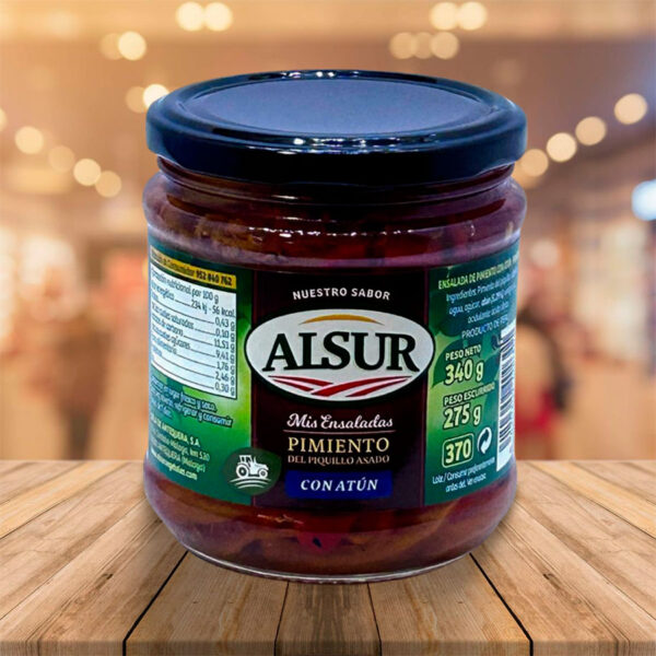 Pimiento del Piquillo Asado con Atún "Alsur" 275Gr