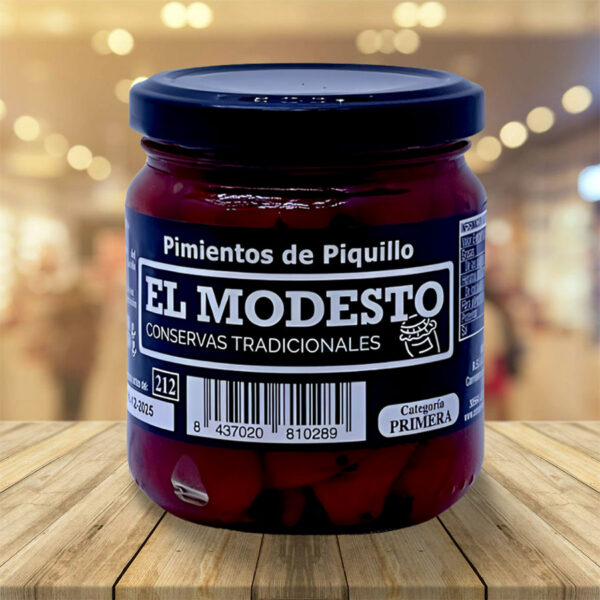 Pimientos de Piquillo "El Modesto" 212 gr