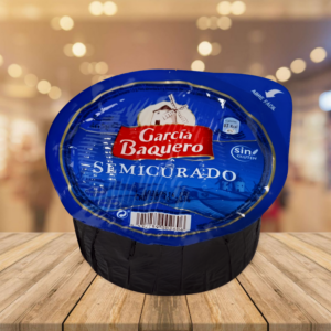 Queso Manchego "García Baquero" Semi Pieza 930 Gr