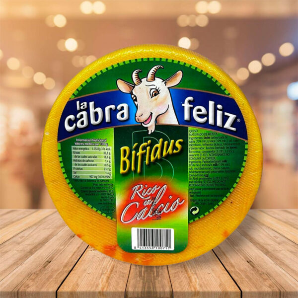 Queso de Cabra "Bífidus" Rico en Calcio