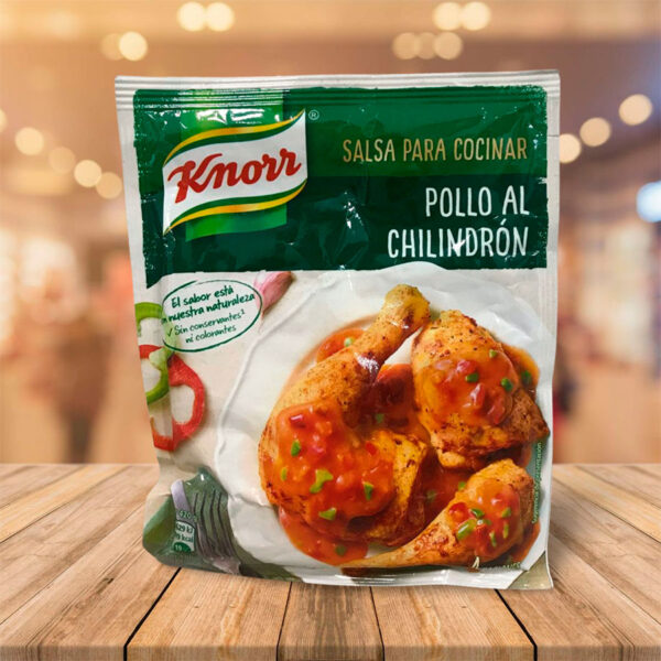 Salsa Pollo al Chilindrón "Knorr" sobre 52 g