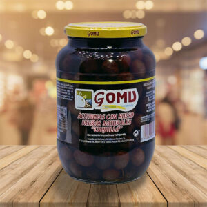 Aceituna con Hueso Negra Cuquillo "Gomu" 800 Gr