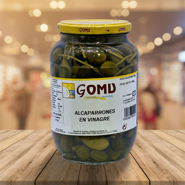 Alcaparrones en Vinagre "Gomu" 800 Gr - Imagen 2