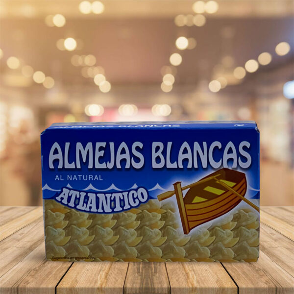 Almejas Blancas al Natural "Atlantico" Ol-120