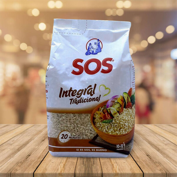 Arroz Integral Tradicional "SOS" 1 Kg