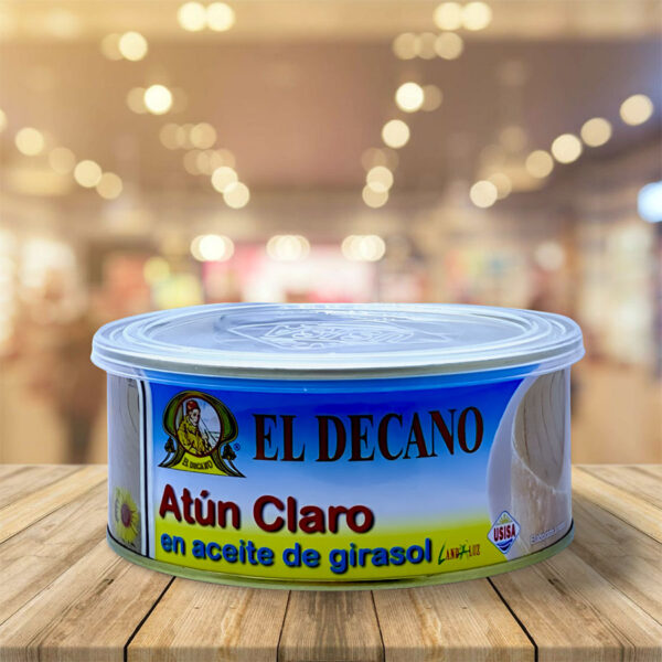 Atún Claro en Aceite de Girasol "El Decano" 1 Kg