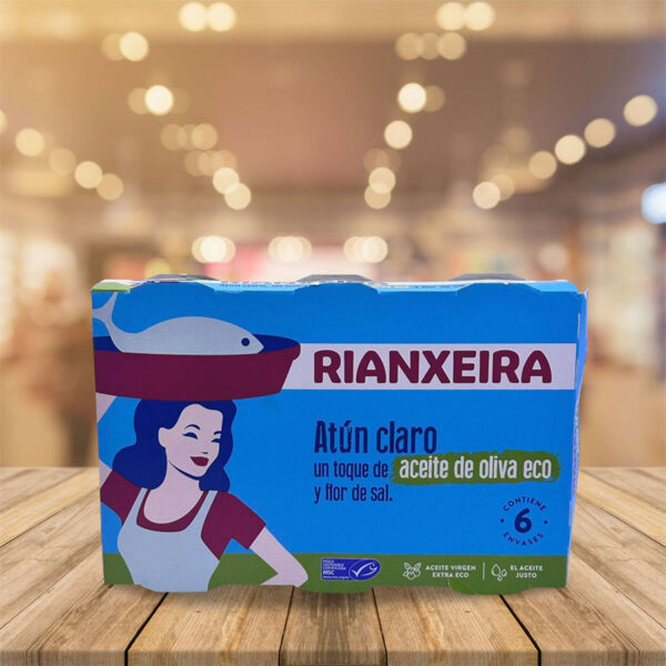 Atún "Rianxeira" A/Oliva Pack 6 Unid