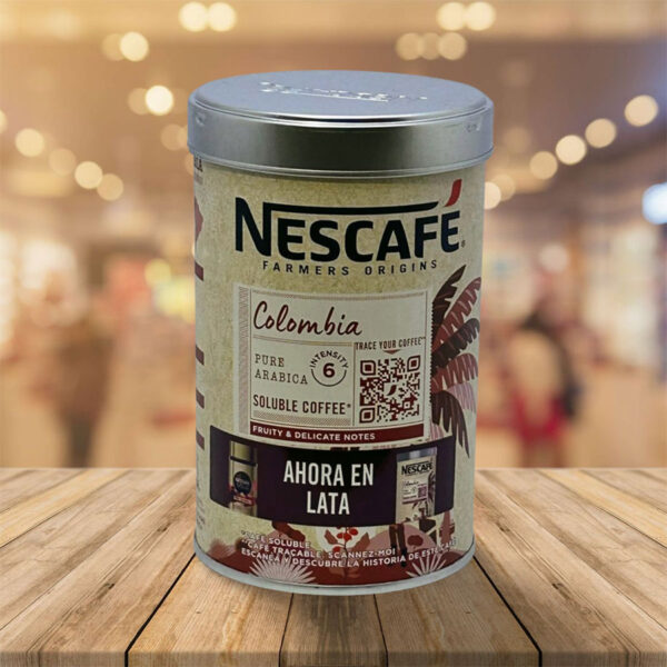 Café Soluble "Nescafé" Puro Arábica Colombia 90 gr