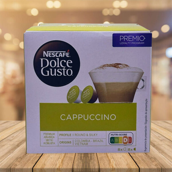 Café Cappuccino Nescafé "Dolce Gusto" 16 Cápsulas