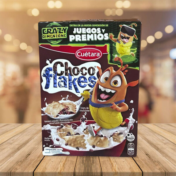 Cereales Choco Flakes de "Cuétara" 520 Gr