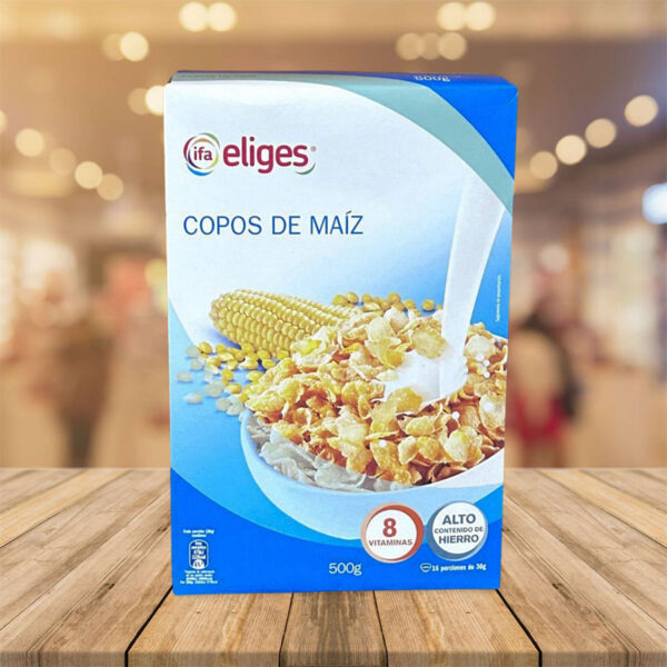 Cereales de Copos de Maíz "Eliges" 500 Gr