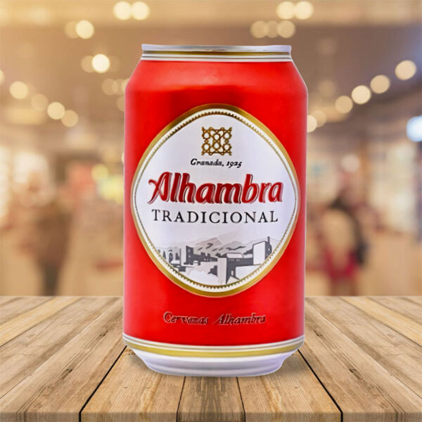 Cerveza "Alhambra" 33 Cl Bote Pack 24 Unid