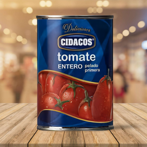 Tomate Entero Pelado "Cidacos" 5 Kg