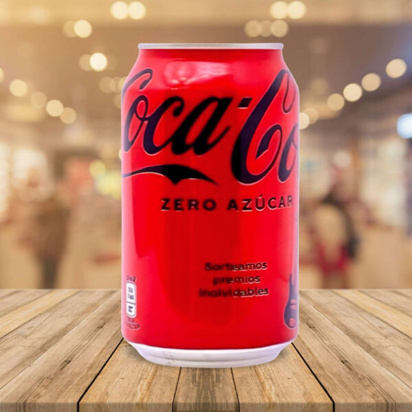 Refresco "Coca Cola" Zero Azúcar 33cl Bote Pack 24 Unid