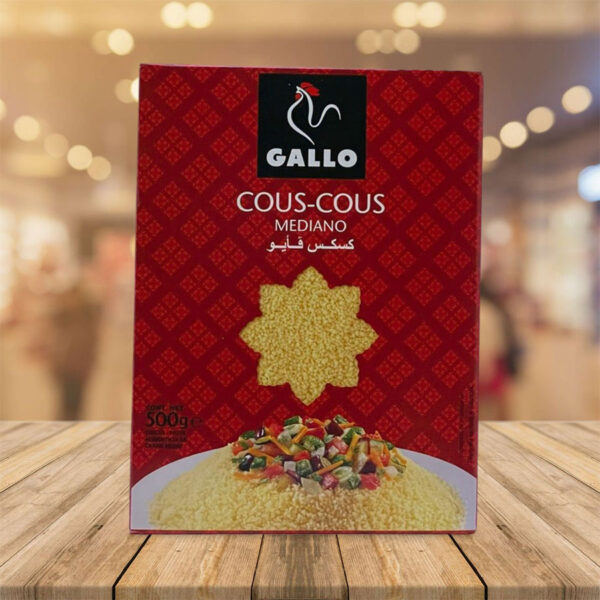 Cous Cous Mediano "Gallo" 500 Gr