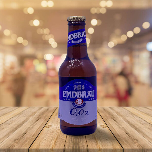 Cerveza "Emdbrau" 1/4 S/A 0,0  Pack 24 Unid