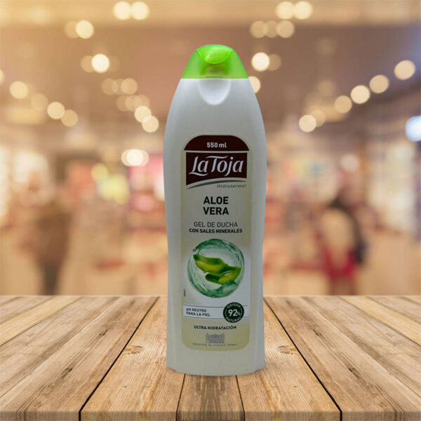 Gel de Ducha "La Toja" Con Aloe Vera 550ml